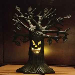 Illuminations Spooky Tree Candle Holder
